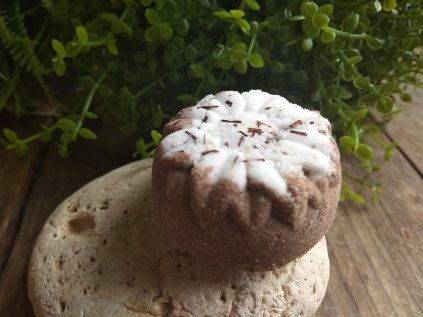 Čokoládová šumivá bombička do koupele 70 g